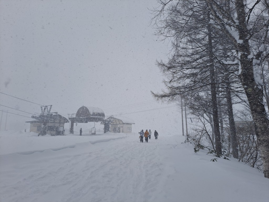 Powder day at Akakura Onsen