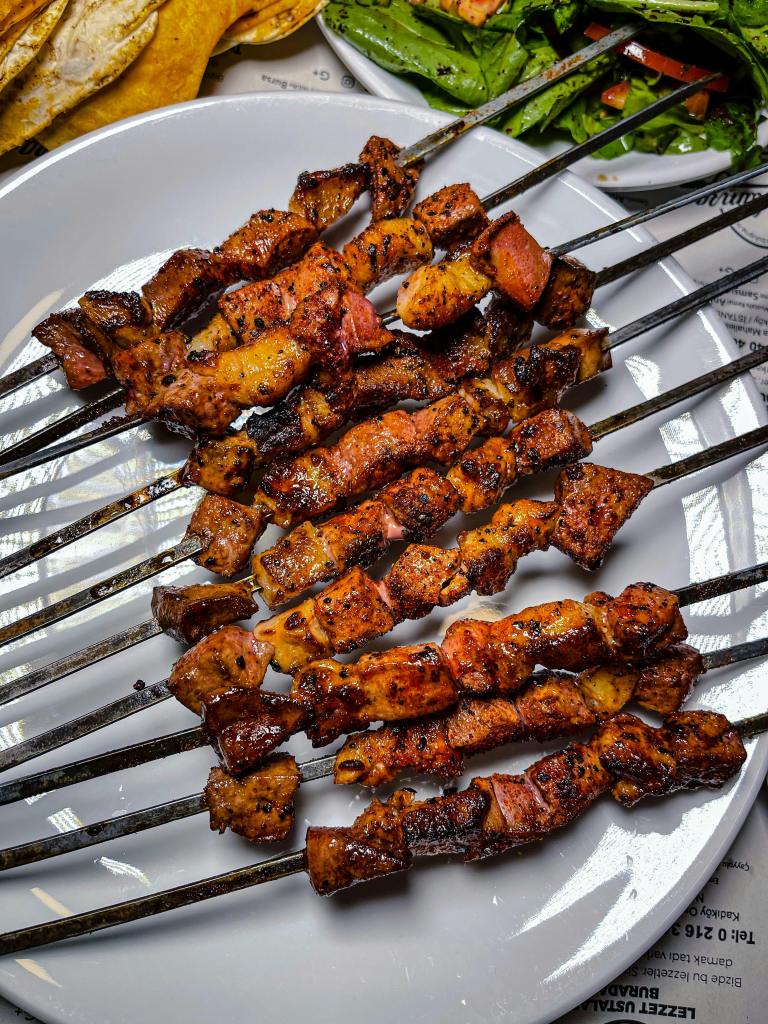 Mishkaki skewers